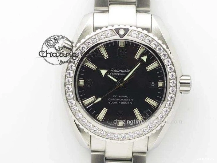0518 Neat Speedmaster ’57 Co-Axial SS RG OMF 1:1 Best Edition Black Dial On Leather Strap A9300 (Free Leather Strap) 8067